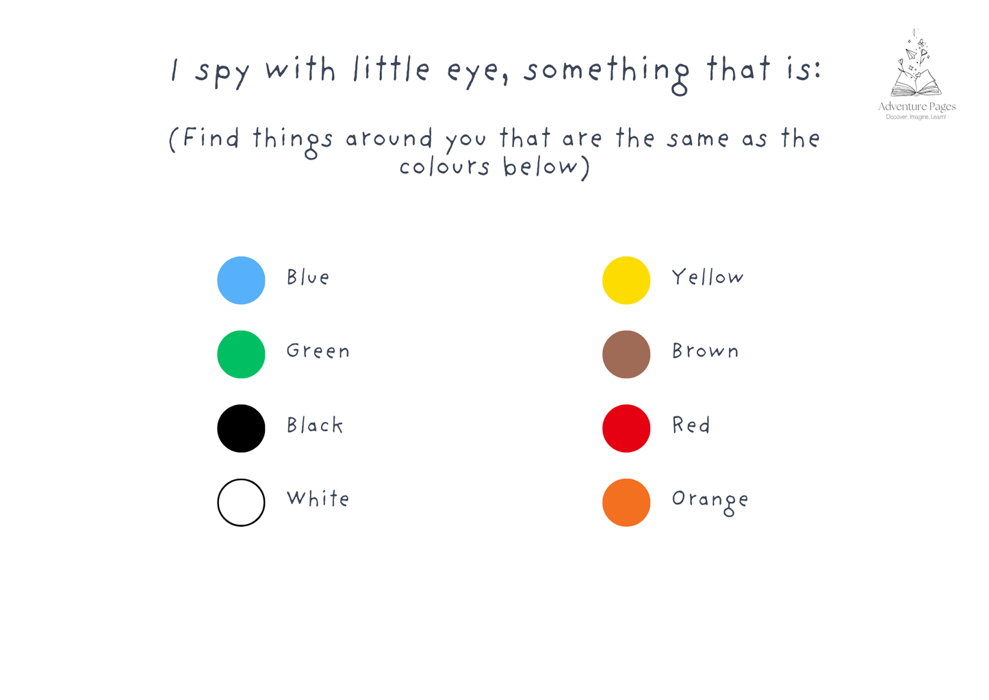 Road Trip Activity Pages