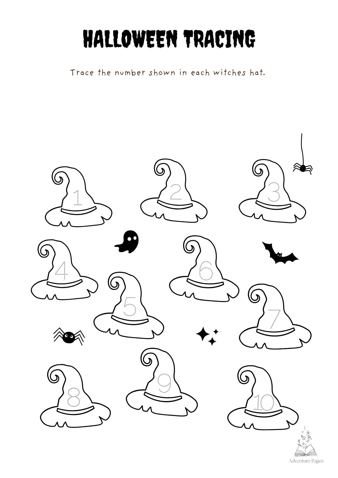 Halloween Activity Pages