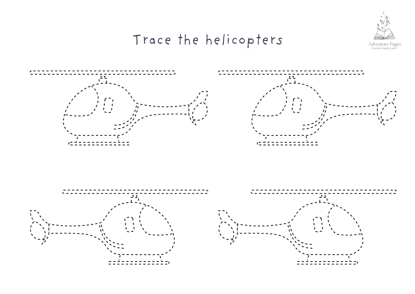 Road Trip Activity Pages