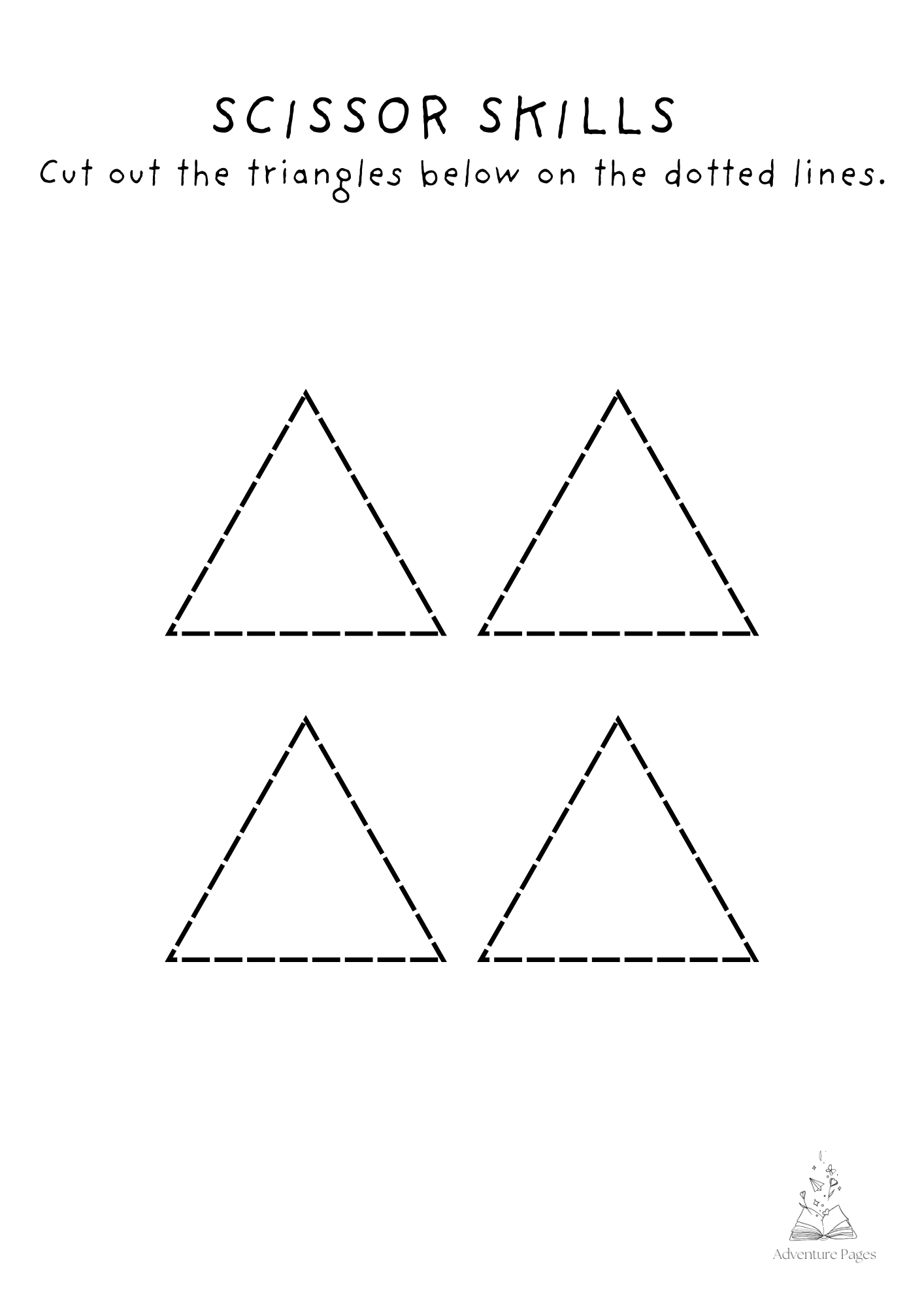 Scissor Skills - Shapes