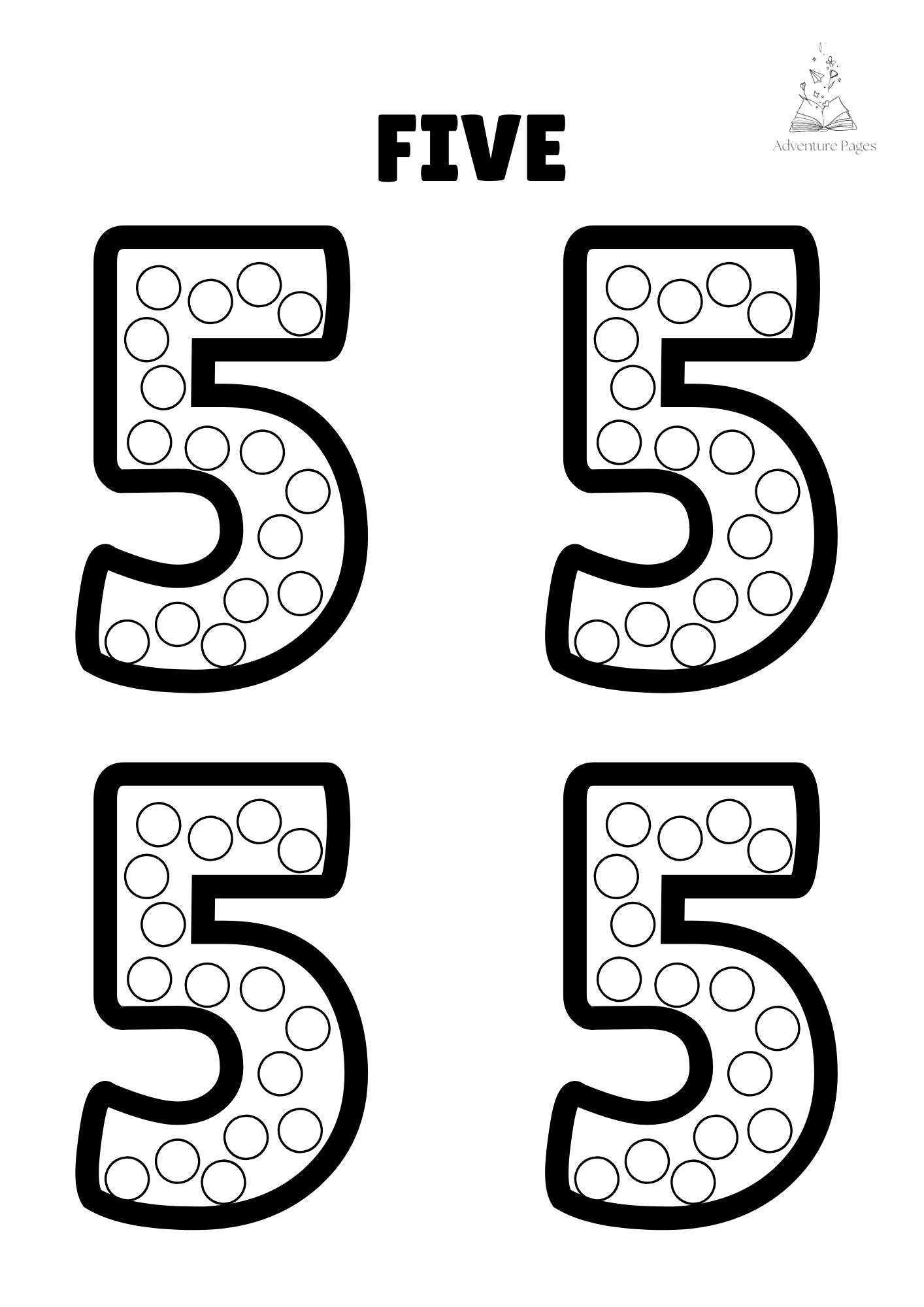 Dot Marker - Numbers