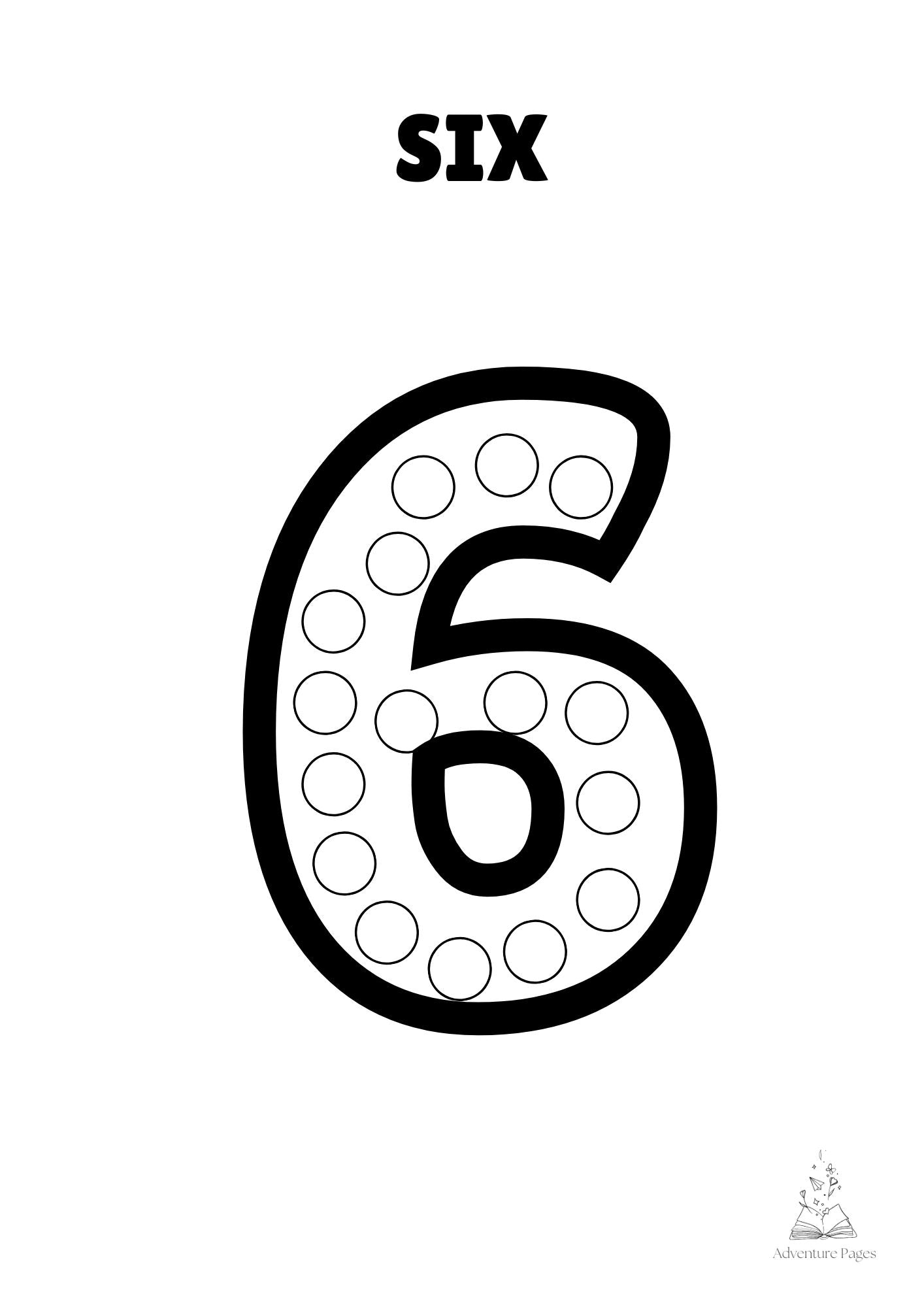 Dot Marker - Numbers