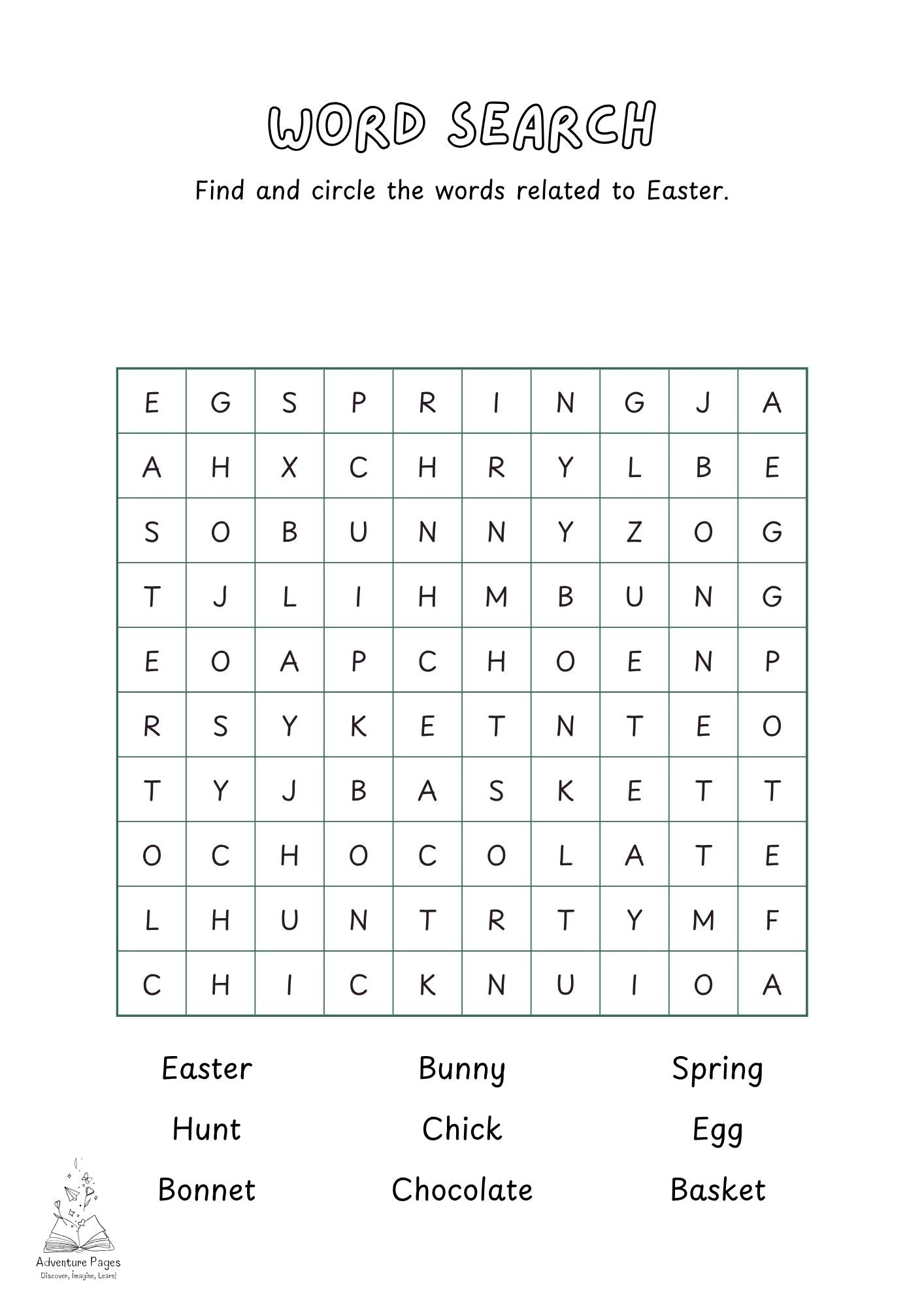 FREE Easter Activity Pack For Kids