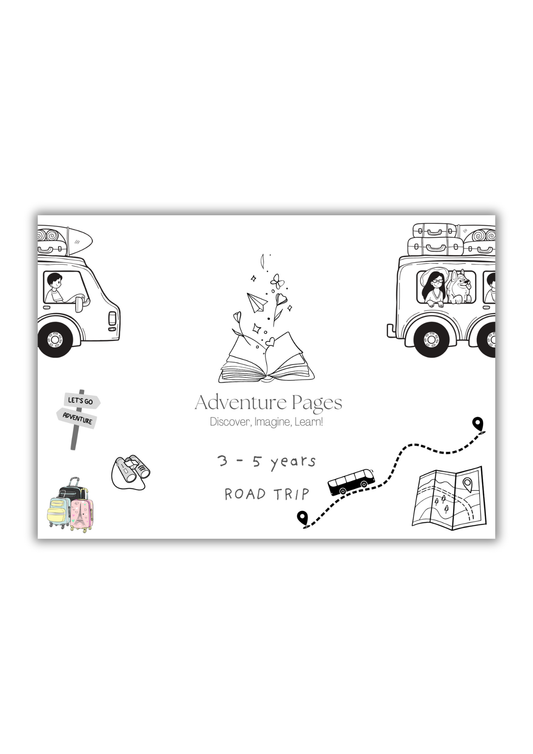 Road Trip Activity Pages