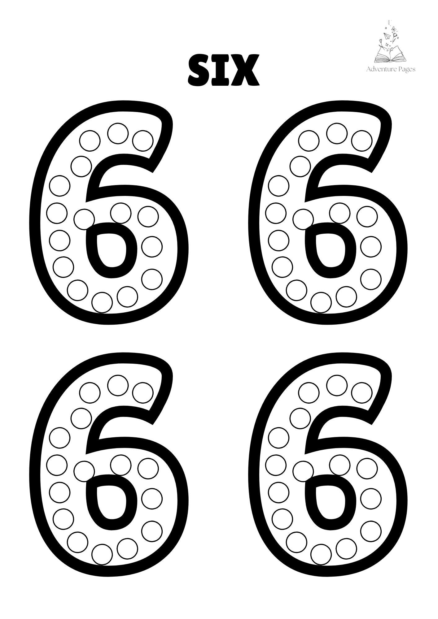 Dot Marker - Numbers