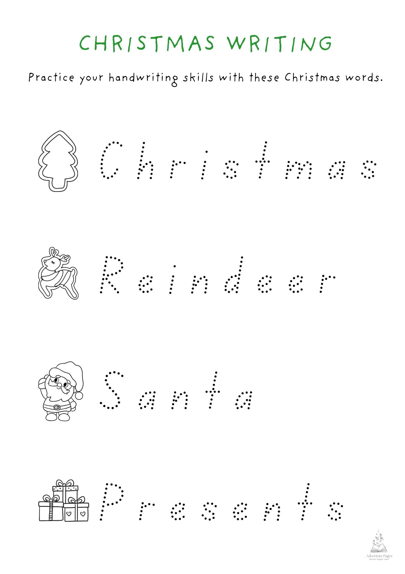 Christmas Activity Pages