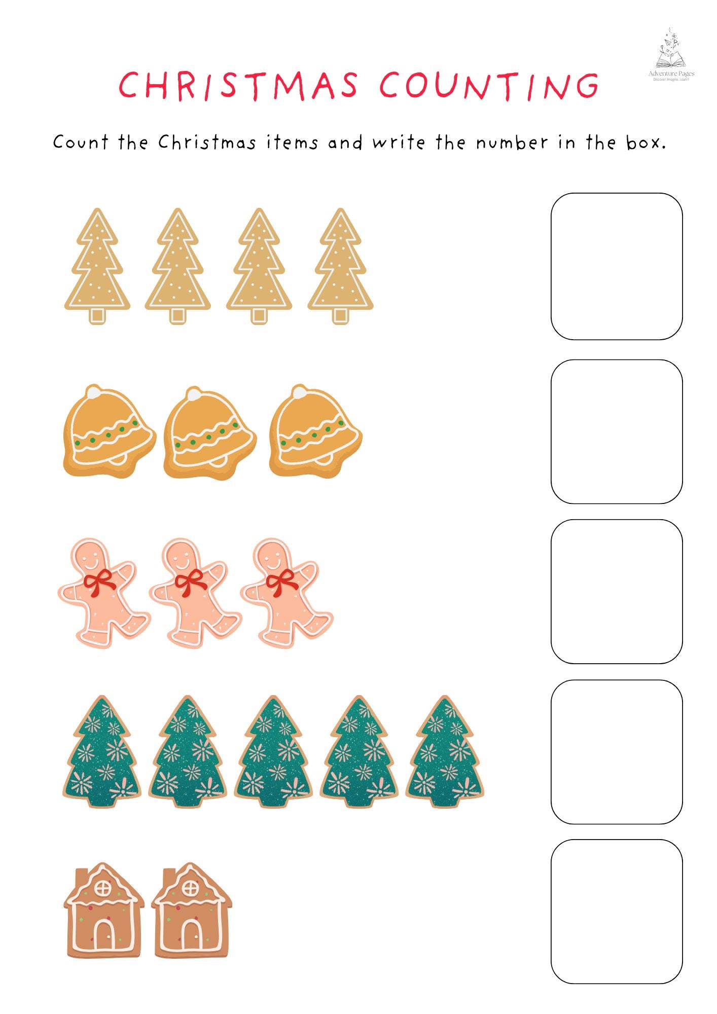 Christmas Activity Pages