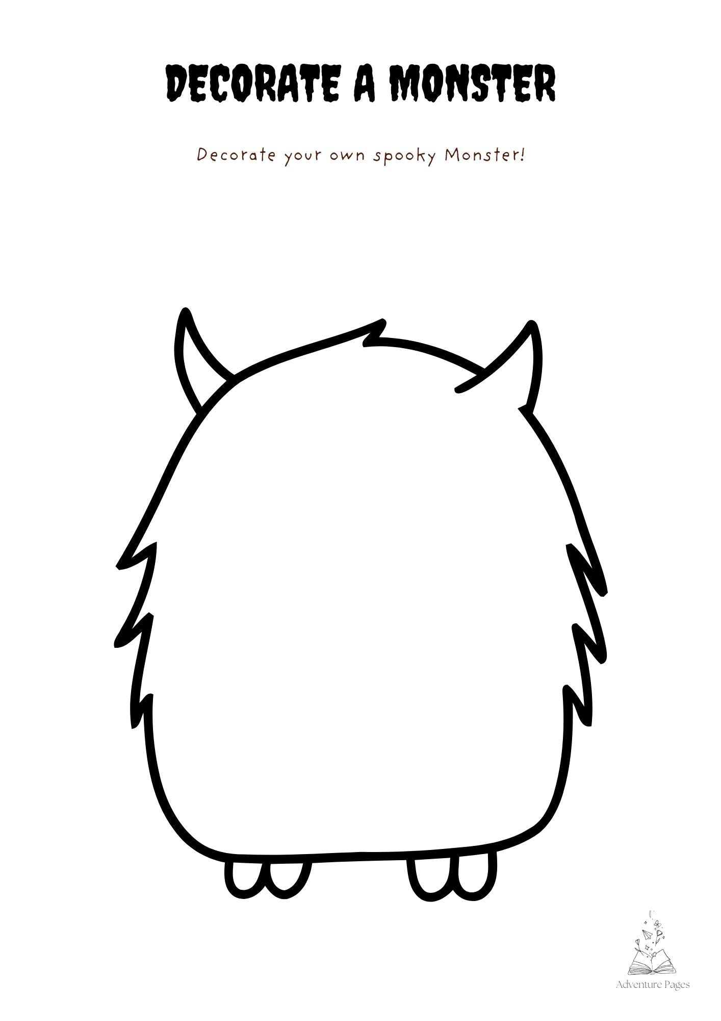 Halloween Activity Pages