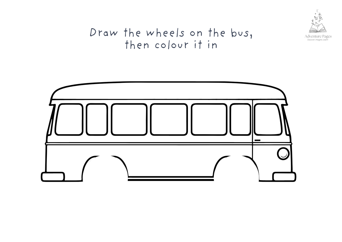 Road Trip Activity Pages