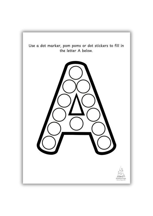 Dot Marker - Alphabet