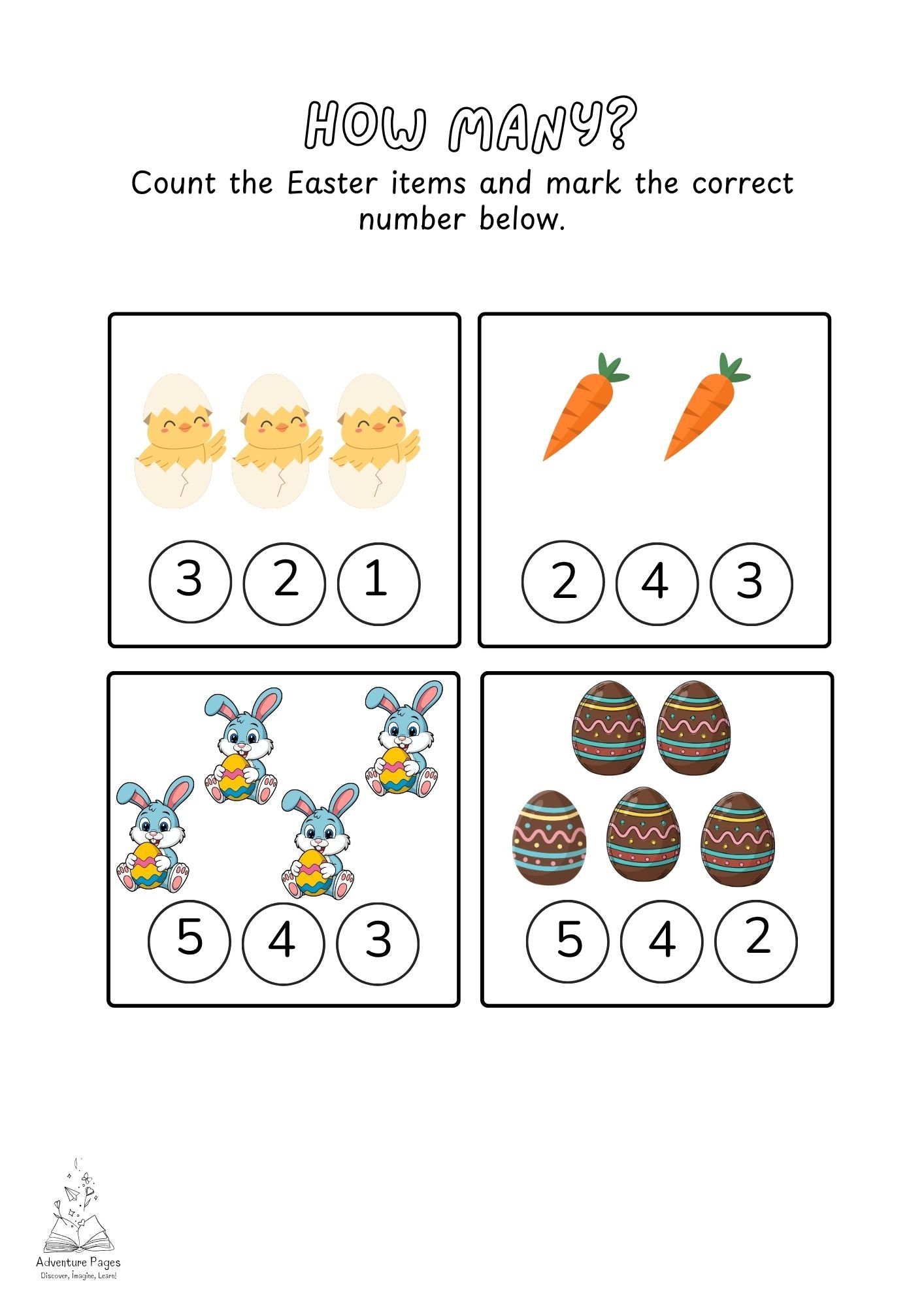 FREE Easter Activity Pack For Kids
