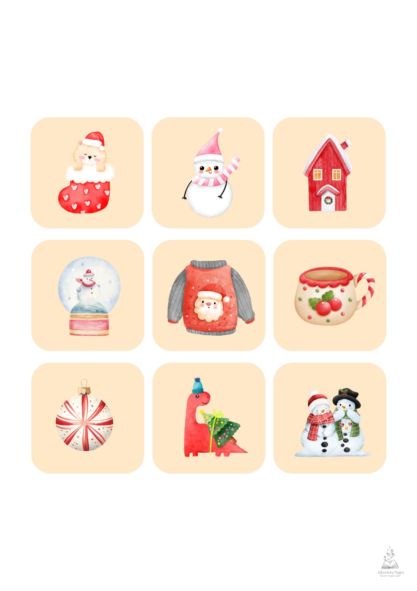 Christmas Activity Pages