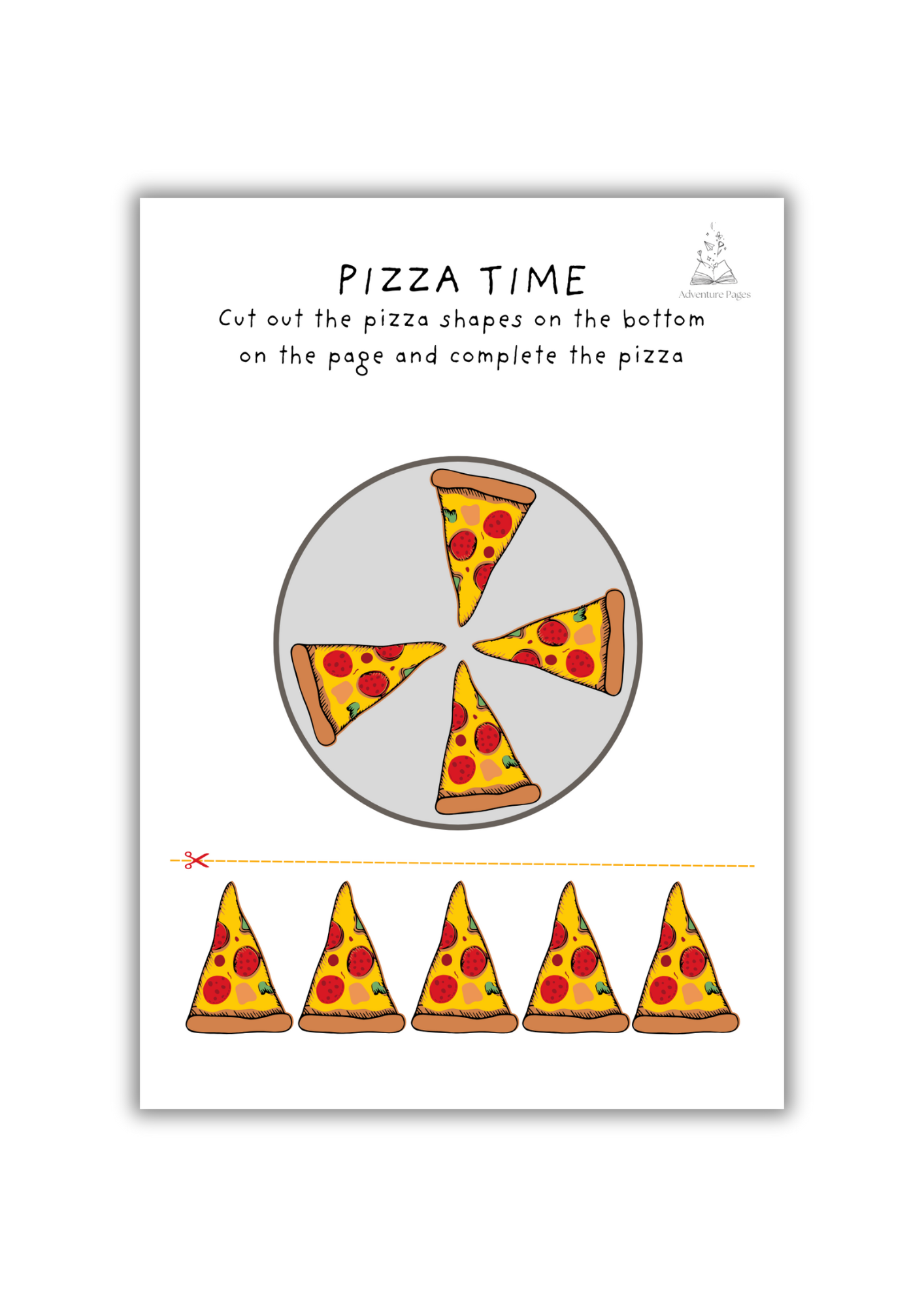 Scissor Skills - Shapes