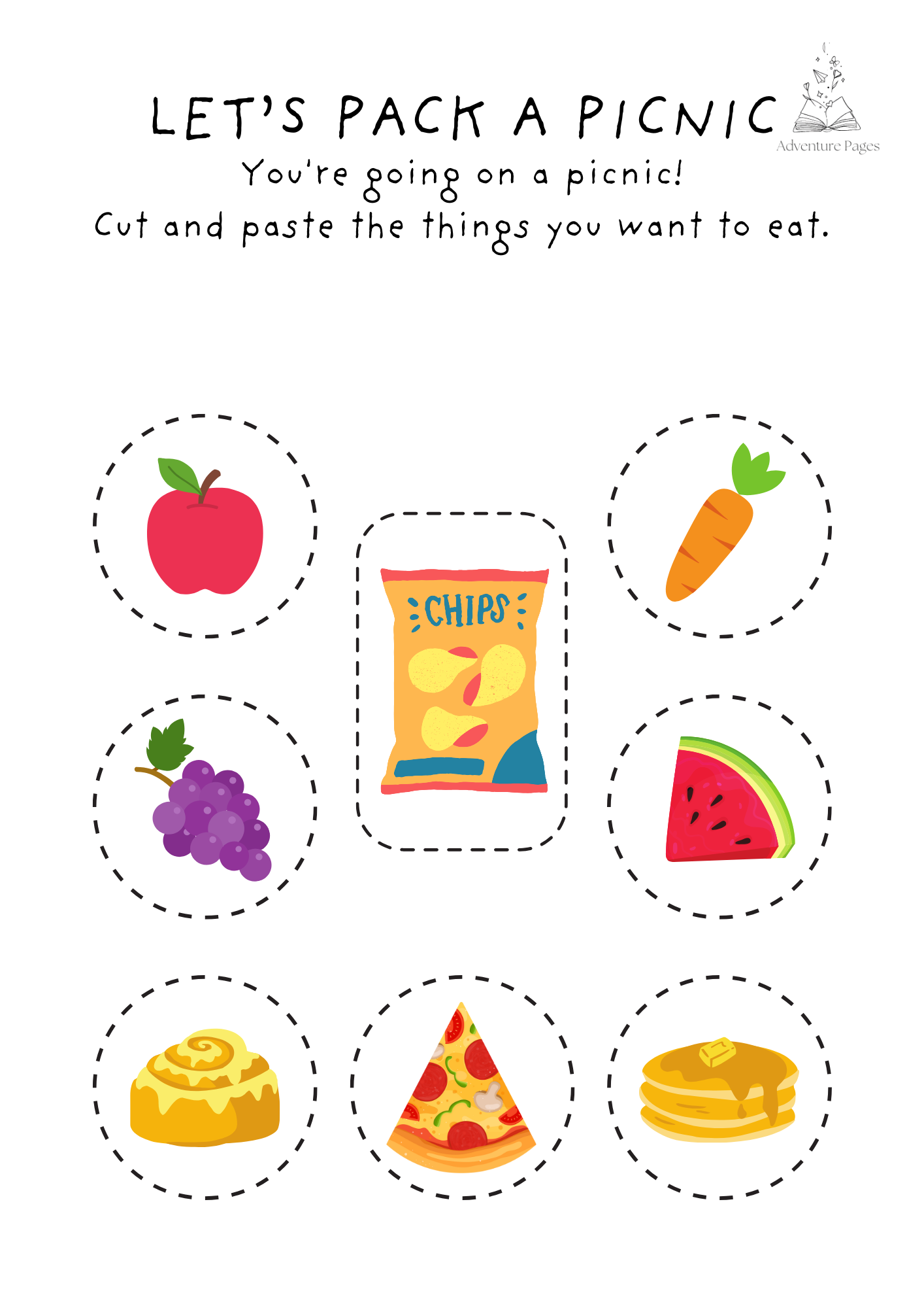 Scissor Skills - Shapes