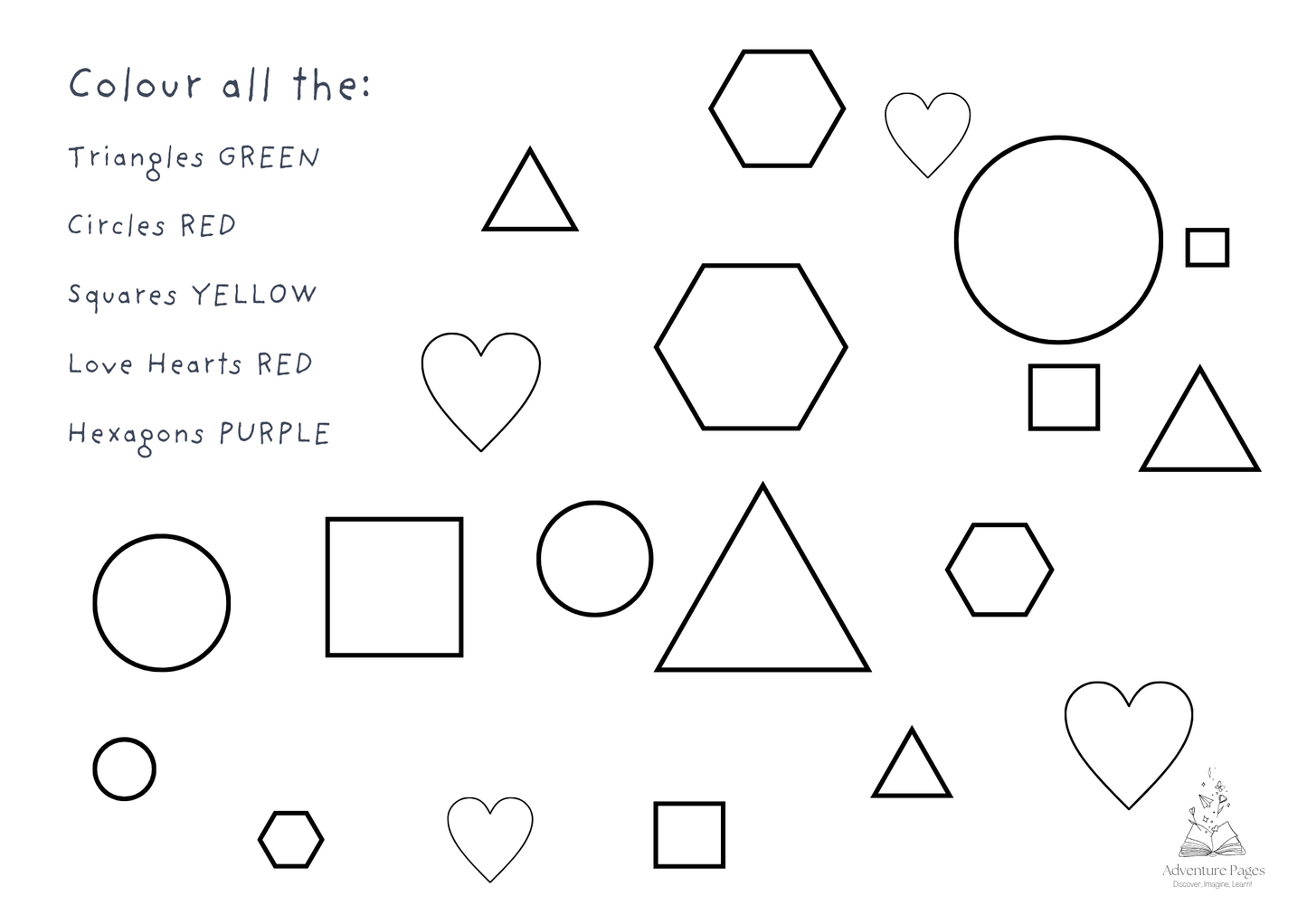 Road Trip Activity Pages