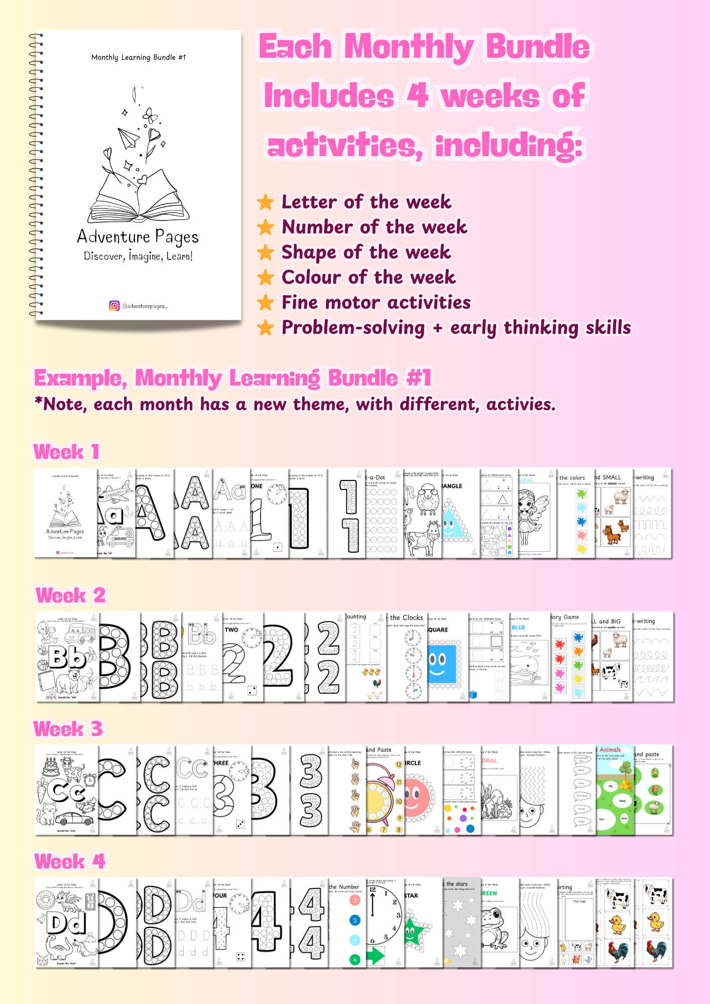 Monthly Learning Bundle - Prepaid