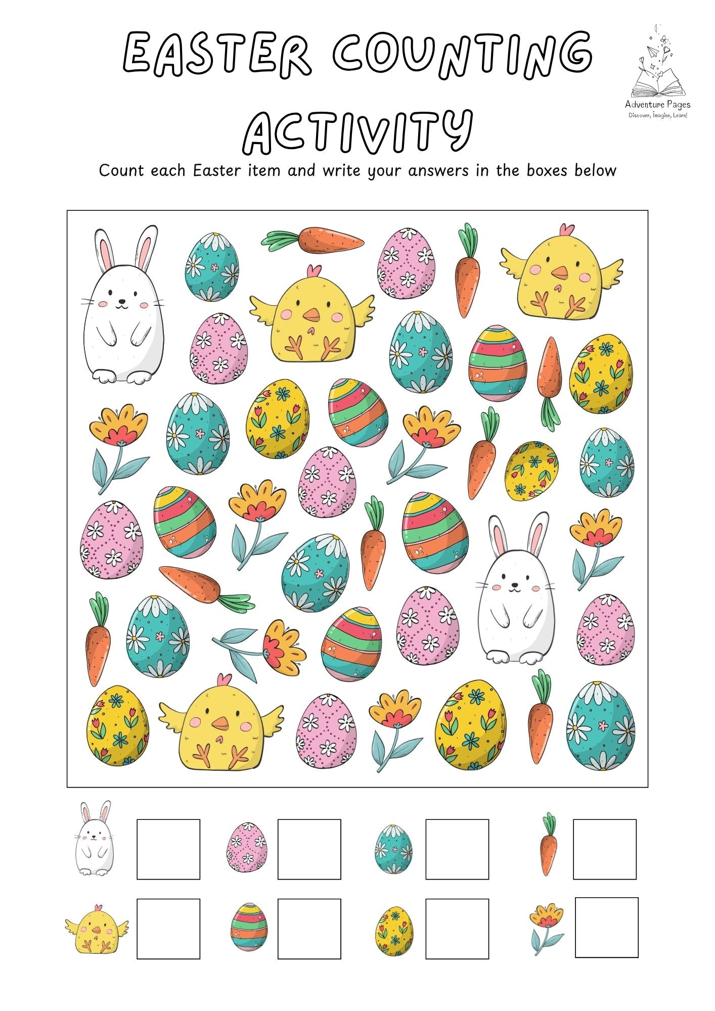 FREE Easter Activity Pack For Kids
