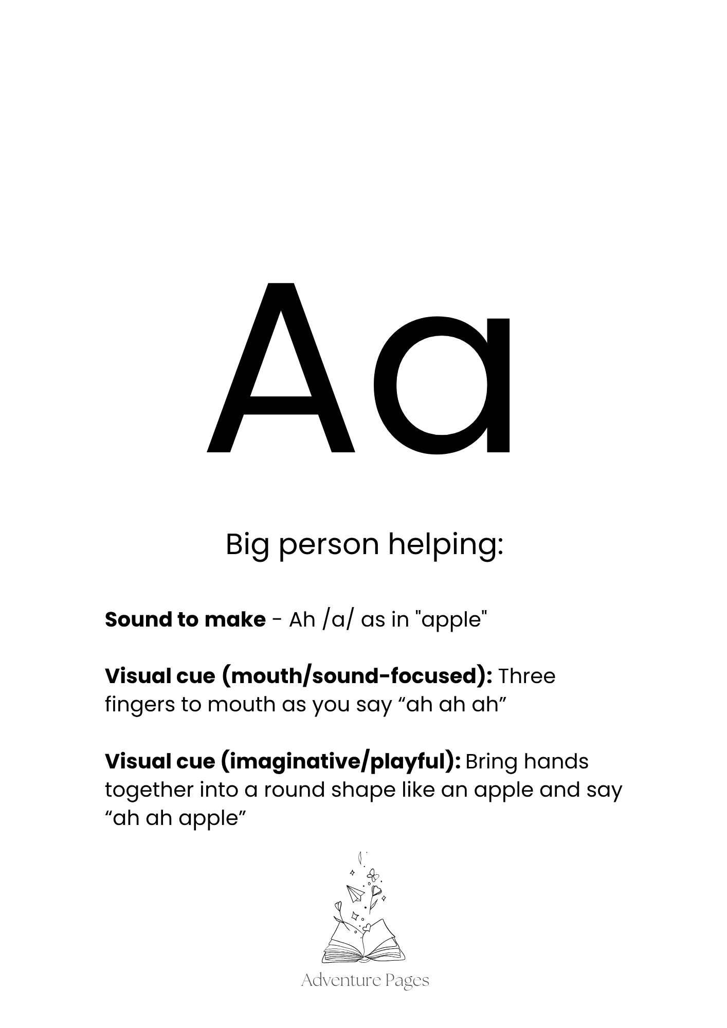 ABC Phonics Flashcards with Teaching Cues