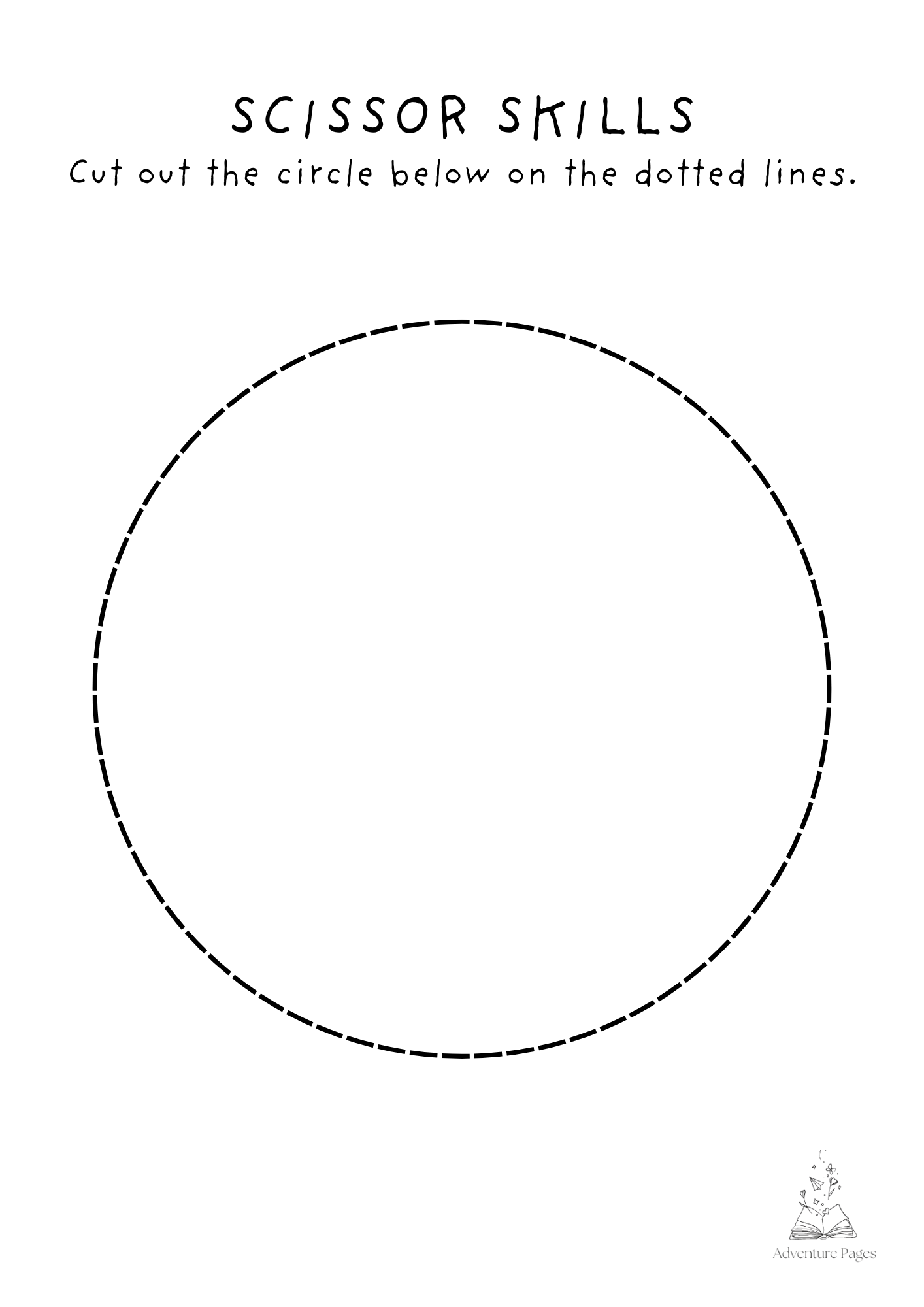 Scissor Skills - Shapes