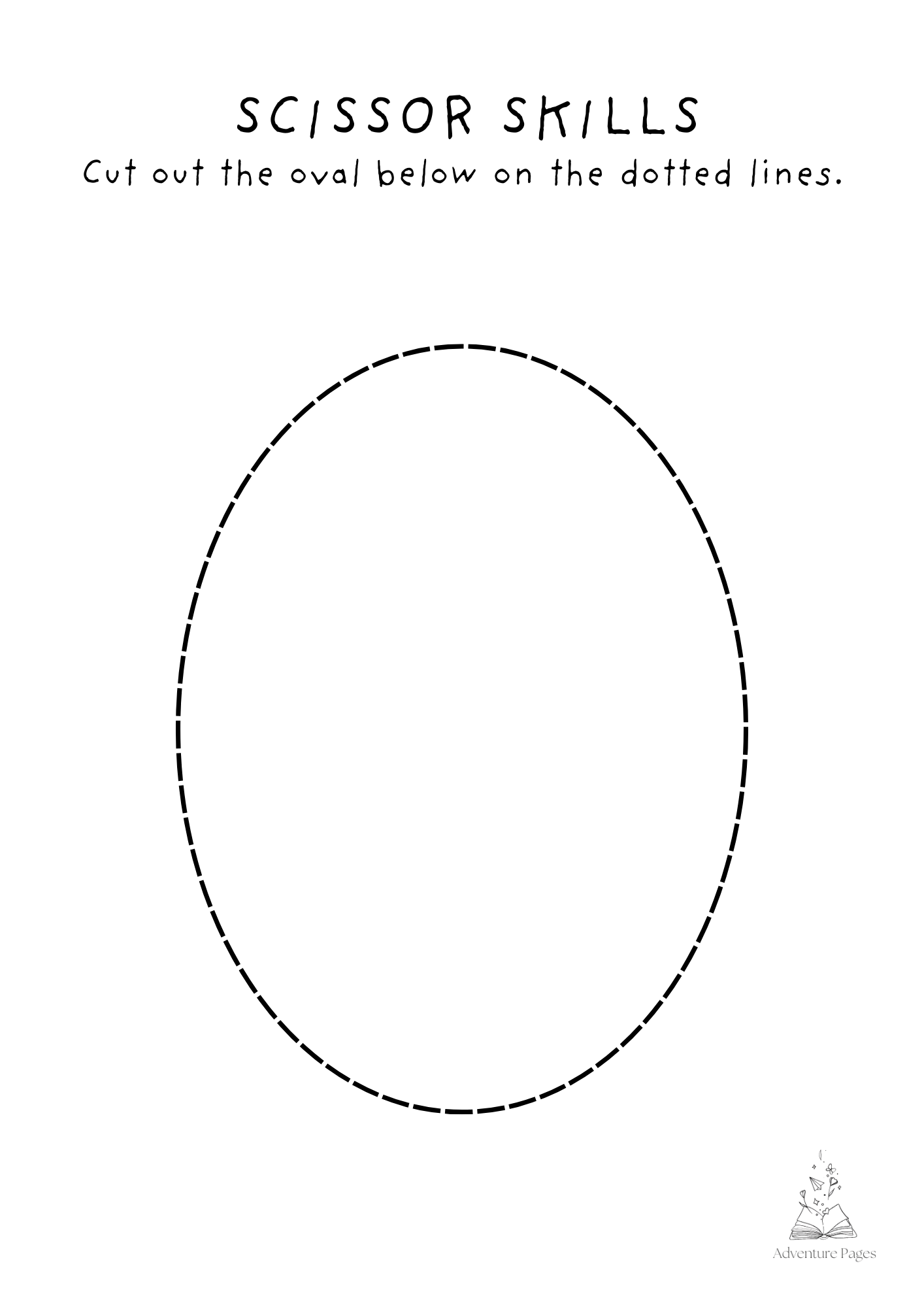 Scissor Skills - Shapes