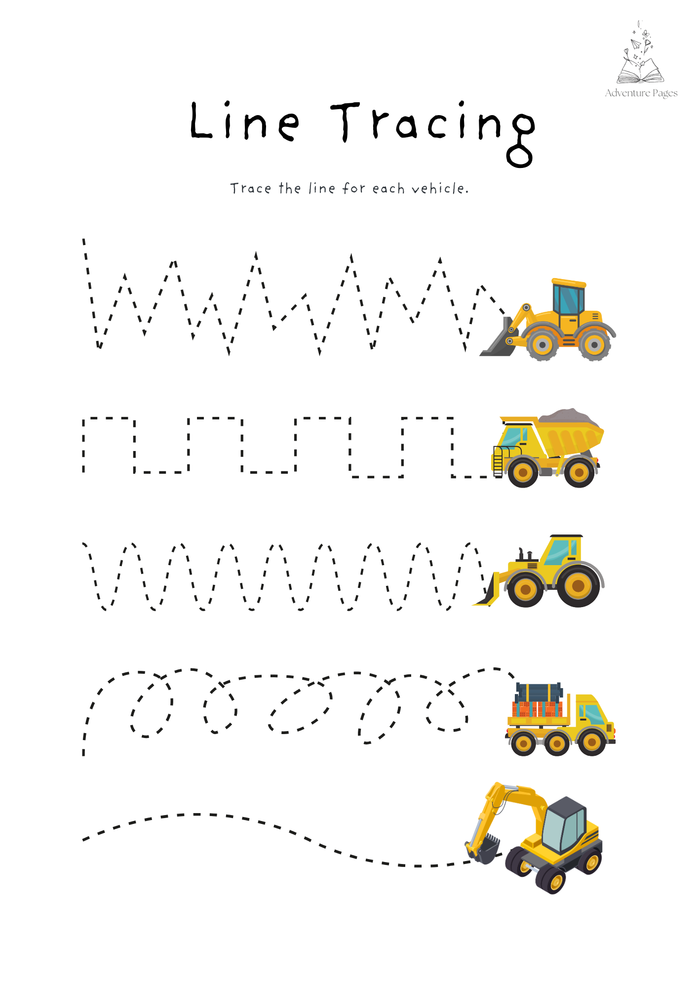 Learn to draw - Line tracing