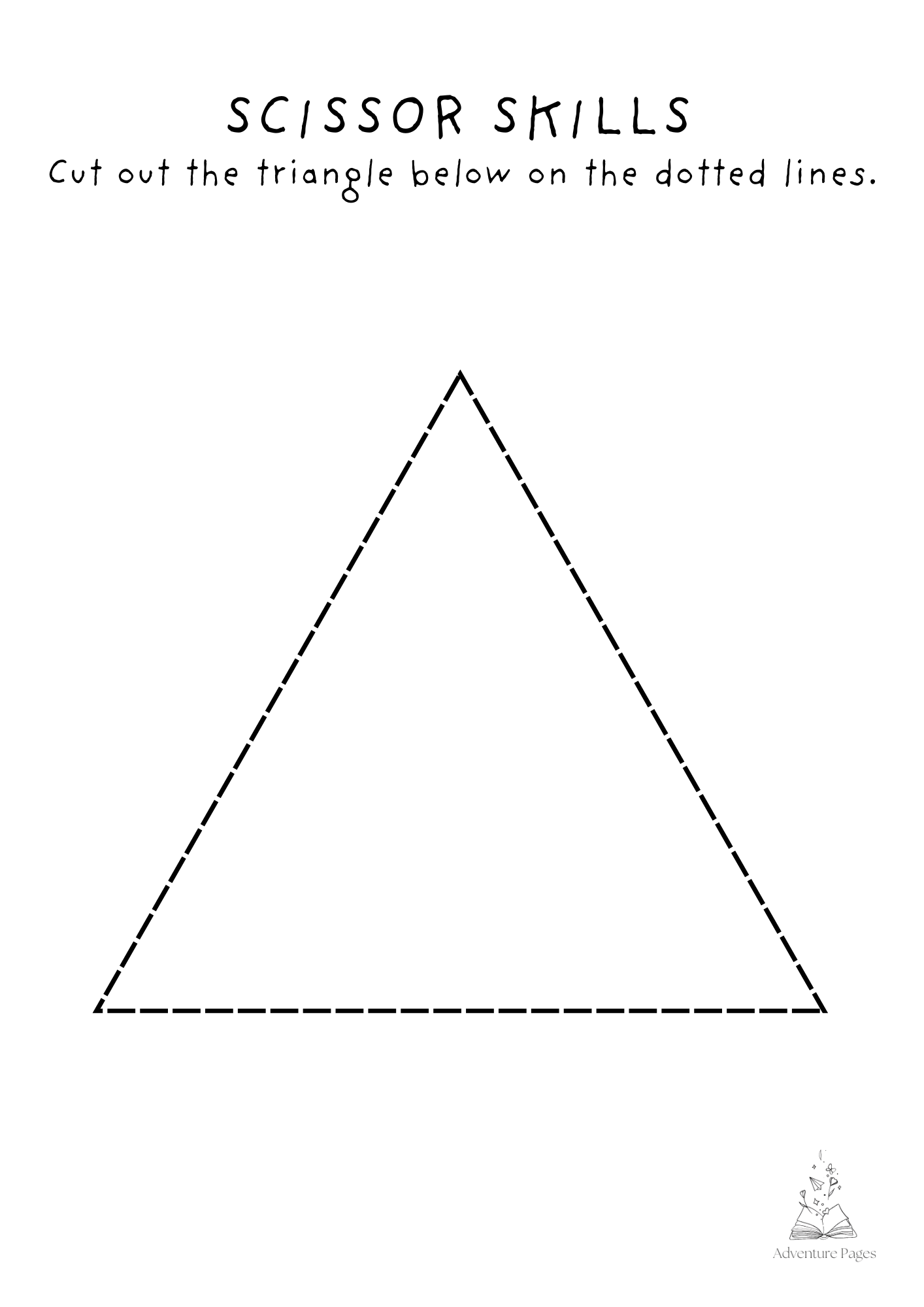 Scissor Skills - Shapes