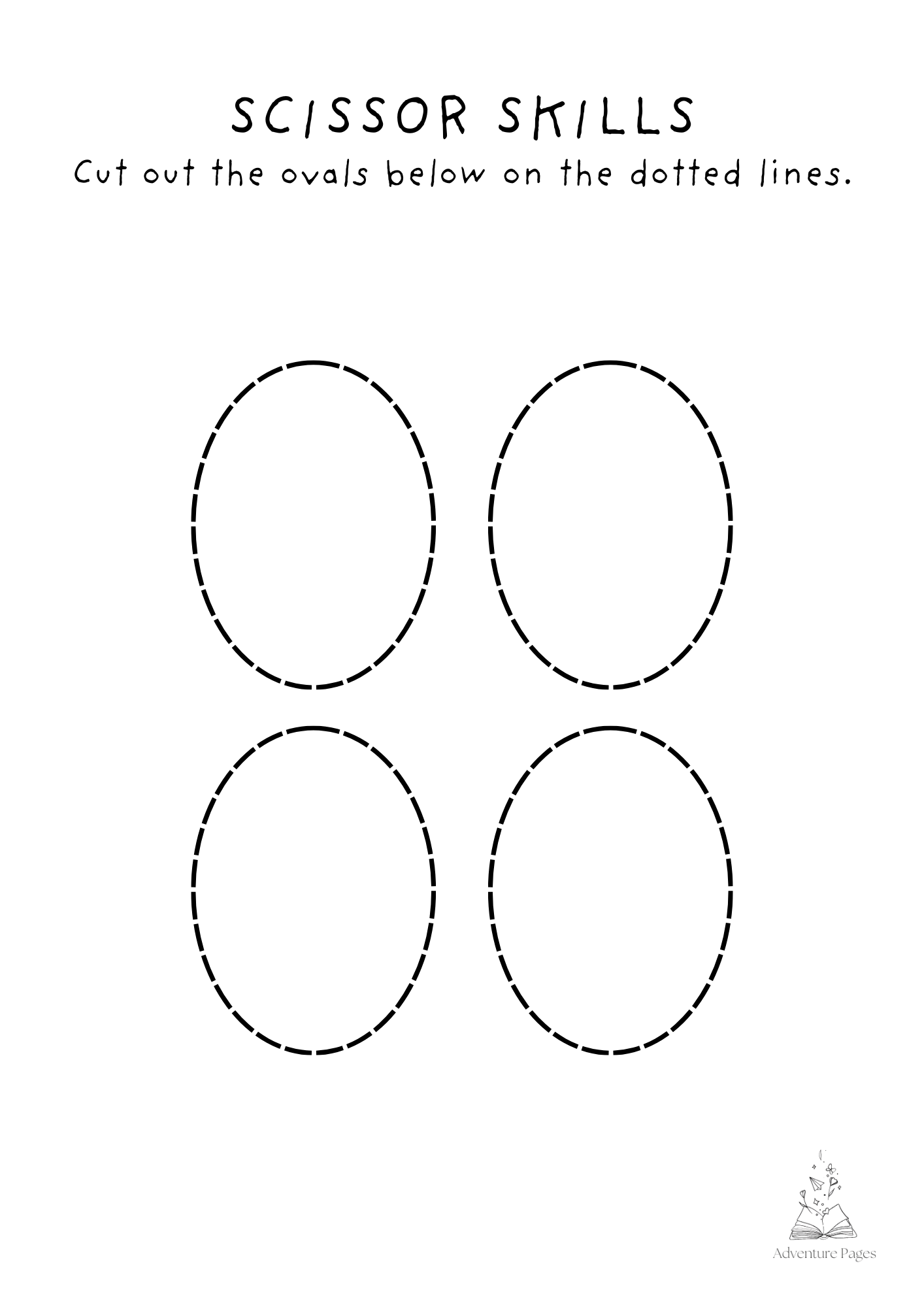 Scissor Skills - Shapes