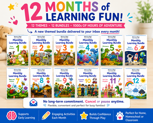 Monthly Learning Bundle - Flexible Subscription